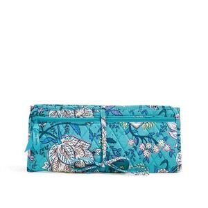 Vera Bradley Hot Tool Travel Curling Flat Iron Cover Case Peacock Garden NEW